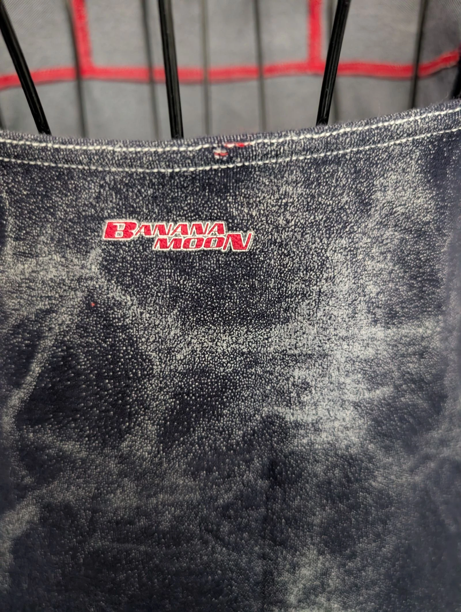 Magnificent vintage short denim-style dress / Banana Moon jeans – photo 5